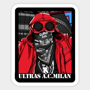 Ultras milan Sticker